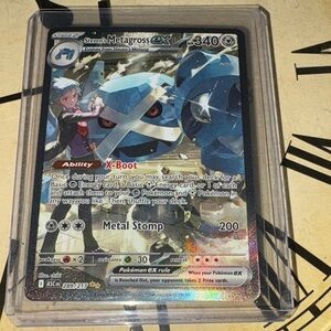 Steven's Metagross ex Pokémon Card - 289/217 full art Holo